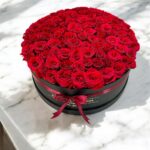 100 Red Roses Box
