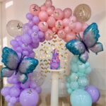 Butterfly Balloon Arch Setup