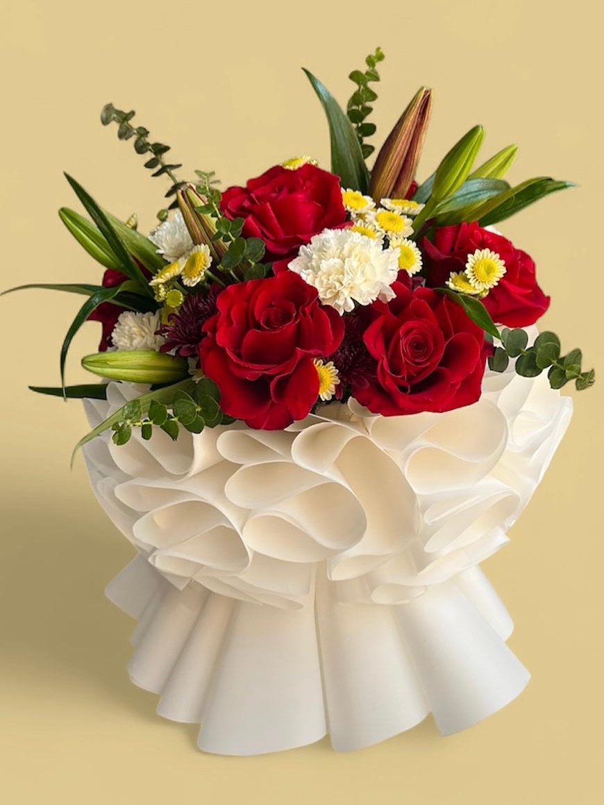 Ruby Elegance Bouquet