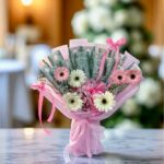 Pinkish Money Bouquet