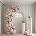 Blush Baby Welcome Arch
