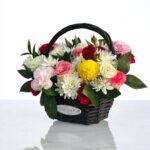 Blooming Joy Mixed Flower Basket