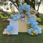 Blue & Gold Teddy Setup