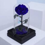 Blue Forever Preserved Rose