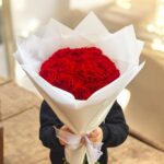 Crimson Love Carnation Bouquet