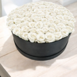 Big White Roses Box
