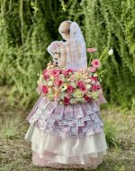 Bride Money Bouquet Dubai – Luxury Floral Cash Arrangement