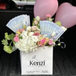 Money Flower Bag Dubai – Cash Gift with Balloons