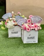 Money Flower Bag Dubai – Cash Gift with Balloons - Image 2