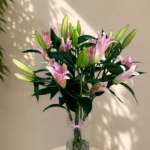 Pink Lily Vase