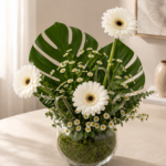 White Garden Bowl
