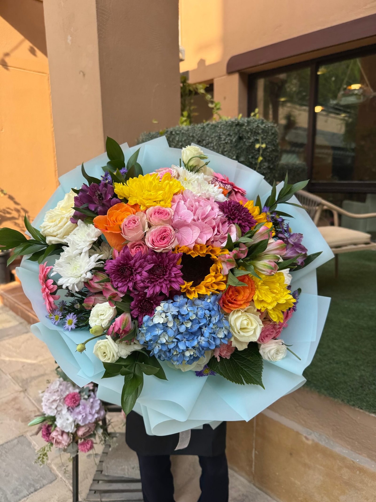 img_6223 Big Colorful Trendy Flowers Bouquet - Image 1